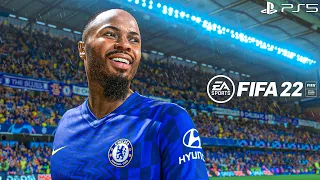 FIFA 22 PS5 | Chelsea Vs Liverpool Ft. Sterling, Nunez, | UEFA Champions League | 4K Gameplay