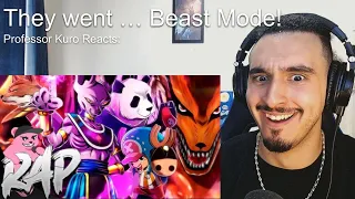 KURO REACTS to Beasts of Anime Rap Cypher Shwabadi ft. Rustage, Chi-Chi, Cam Steady, Connor Quest! +