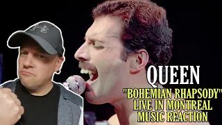 Queen Reaction - BOHEMIAN RHAPSODY (LIVE IN MONTREAL) | FIRST TIME REACTION TO