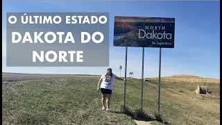 ROAD TRIP pela DAKOTA DO NORTE de Leste a Oeste. CONHEÇENDO o estado MENOS VISITADO dos EUA  Ep. 3