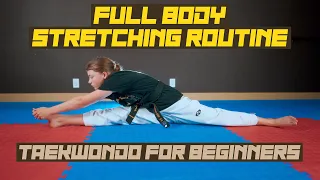 Full Body Stretching Routine | W1 Taekwondo | Portland, OR
