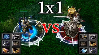 Phantom Assassin vs Skeleton King 25 level Full Item Who Will Beat