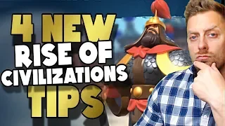 Rise of Civilizations | 4 More Tips for NEW Players | VIP Points