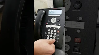 How to reset IP values on an Avaya 1600 series phone.