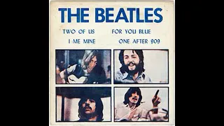 The Beatles - Two Of Us (Faster Version with Electric Guitars)