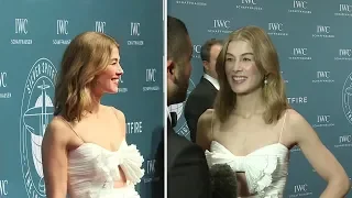 Rosamund Pike at 2019 IWC Silver Spitfire - Red Carpet and Interview