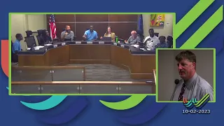 City of Waterloo City Council Meeting Regular Session - Monday, October 2, 2023