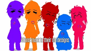 Aftons react to their "old designs" | lemLemon | 🇲🇽Esp/Eng🇺🇸 |