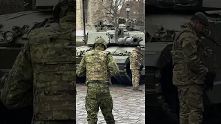 NATO army in Tallinn, Estonia 2024. #nato #ukraine #estonia #military #tank #soldiers #tallinn #army