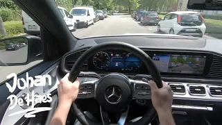 Mercedes GLE 300 d 4MATIC 245 hp POV TEST DRIVE