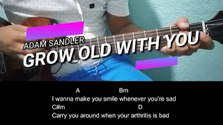 Grow old with you - Adam Sandler ( Easy Chords Tutorial )