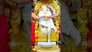 ✨SHIRDI SAI BABA MANGAL SNAN🙏🌹Sai Baba Live Darshan💖