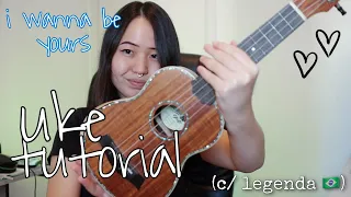 HOW TO PLAY: i wanna be yours - arctic monkeys | ukulele tutorial (chords & strumming)