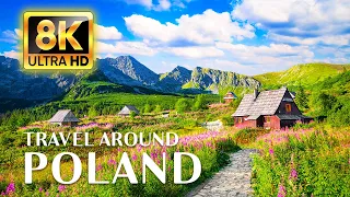 Stunning POLAND Tour in 8K ULTRA HD - Best Places in Poland with Relaxing Music 8K TV