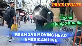 PRICE UPDATE BEAM MOVING HEAD LIGHTS RAON QUIAPO MANILA