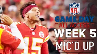 NFL Week 5 Mic'd Up, "both y'all boys too little" | Game Day All Access