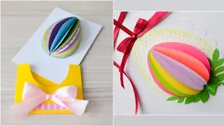 Mishellka Quick Tutorials #6 - Easter Cards with Eggs | Kartki Wielkanocne z Pisankami