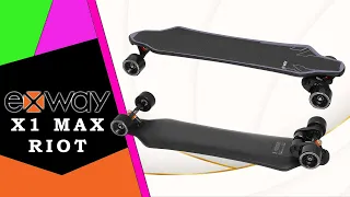 Exway X1 Max Riot 🛹 Elektryczna deskorolka dla każdego / Recenzja 4K