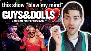 GUYS & DOLLS but make it *immersive* | review of new west end revival at the Bridge Theatre, London