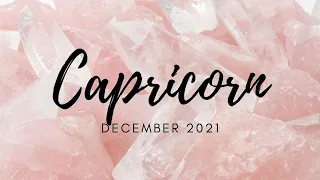 CAPRICORN - Money Blessings Ahead! | December 2021 - Intuitive Gems