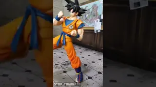 Goku vs Frieza longer version #stopmotion #dbz