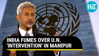 UN Report On Manipur Angers Modi Govt | Watch India's Response | 'Repression Against Minorities...'