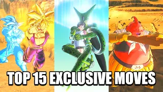 RANKING THE TOP 15 CAST CHARACTER EXCLUSIVE MOVES IN XENOVERSE 2