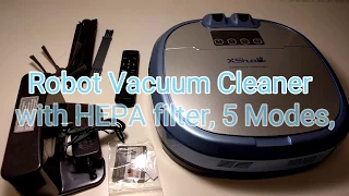 Haier XShuai C3 Smart Camera Robot Vacuum Cleaner Working with Amazon Alexa