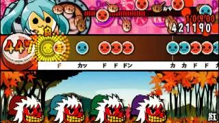 Taiko no Tatsujin Portable DX (PSP) - 紅 [Oni] Full Combo!