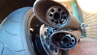 Boulevard Exhaust Drilled Out