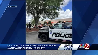 Police: Man killed after shooting at Ocala officers