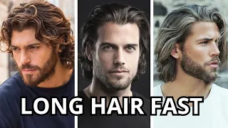 HOW TO GROW LONG HAIR QUICKLY