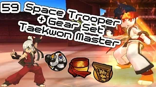 Indonesia Lost Saga - Space Trooper + Gear Set Taekwon Master