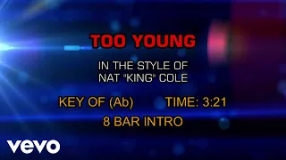 Nat King Cole - Too Young (Karaoke)