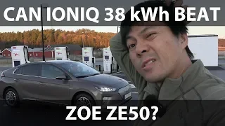 Hyundai Ioniq 38 kWh 1000 km challenge