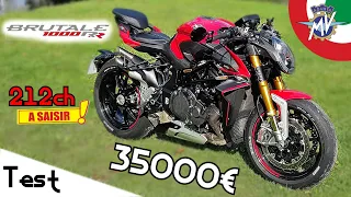 "Test" 35000€ le prix de la perfection 😍 "MV Agusta Brutale 1000 RR de 2020"