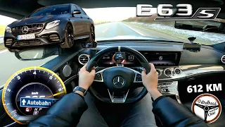 2017 Mercedes-AMG E63s (612 KM) | Brak ogranicznika? 100-200, 200-250 km/h. AUTOBAHN, SOUNDCHECK.