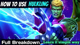 How To Use Hulkling Effectively | Full Breakdown | Marvel Contest of Champions | MCOC 2022