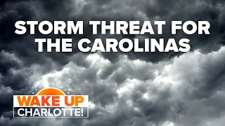 Storm chance for Charlotte, NC on Thursday: #WakeUpCLT To Go