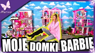 MEGA kolekcja DOMKOW DLA LALEK BARBIE! 🤯 ogromny bałagan 🤯 Studio Marivo lalki po polsku