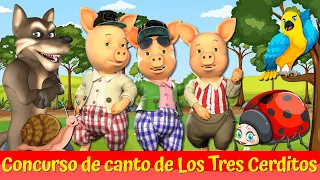 ¡Cerditos con Talento: Los Tres Cerditos Arrasan en el Escenario de Idolos!" 🐷🎤🌟