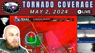 LIVE: HAWLEY, TEXAS TORNADO COVERAGE (5/2/2024) {D-S-A}