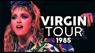 MADONNA | The VIRGIN tour [1985] - Tudo sobre o show