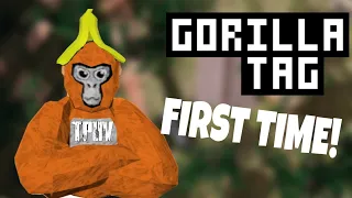 PLAYING GORILLA TAG FOR THE FIRST TIME!