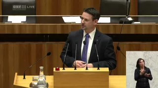 115 Nationalratssitzung VI Friedrich Ofenauer ÖVP 2015 04 23 0900  06 Politik live  Nation Friedri