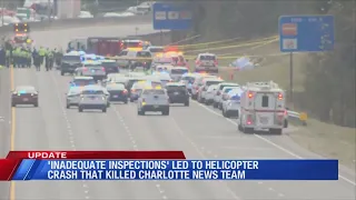 'Inadequate inspections' led to helicopter crash that killed Charlotte news team