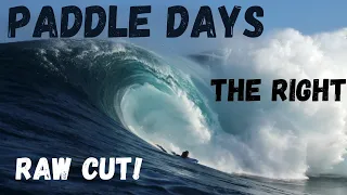 Raw Cut : The Right, Bodyboarding Paddle Days