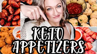 QUICK & EASY KETO APPETIZERS | EASY KETO PARTY FOOD | KETO SNACK RECIPES | Suz and The Crew