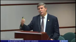 City of Bloomington Budget Hearings (2/4) - 8/15/17