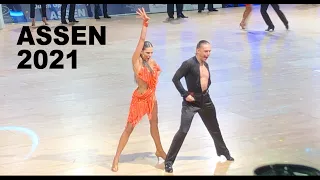 Oleksandr Kravchuk & Olesya Getsko | Samba | Dutch Open Professional LAT, Assen